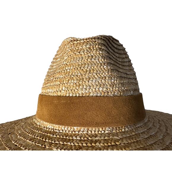 GiGi Straw Isla Fedora Hat NEW - Picture 3 of 10